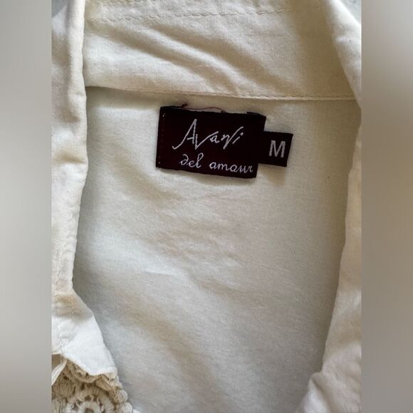 Avani Del Amour white ruffle top/dress - Picture 6 of 13